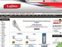 Tablet Screenshot of lojitec.com.br
